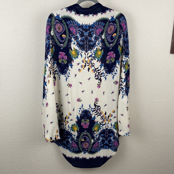 Anthropologie Floral Patterned Women's Coverup - Picture 3 of 7
